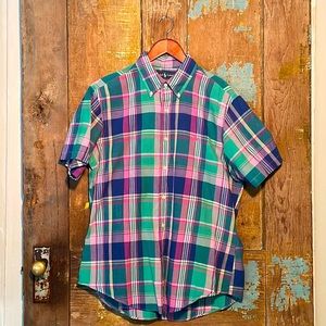 Custom fit polo Ralph Lauren short sleeve button up